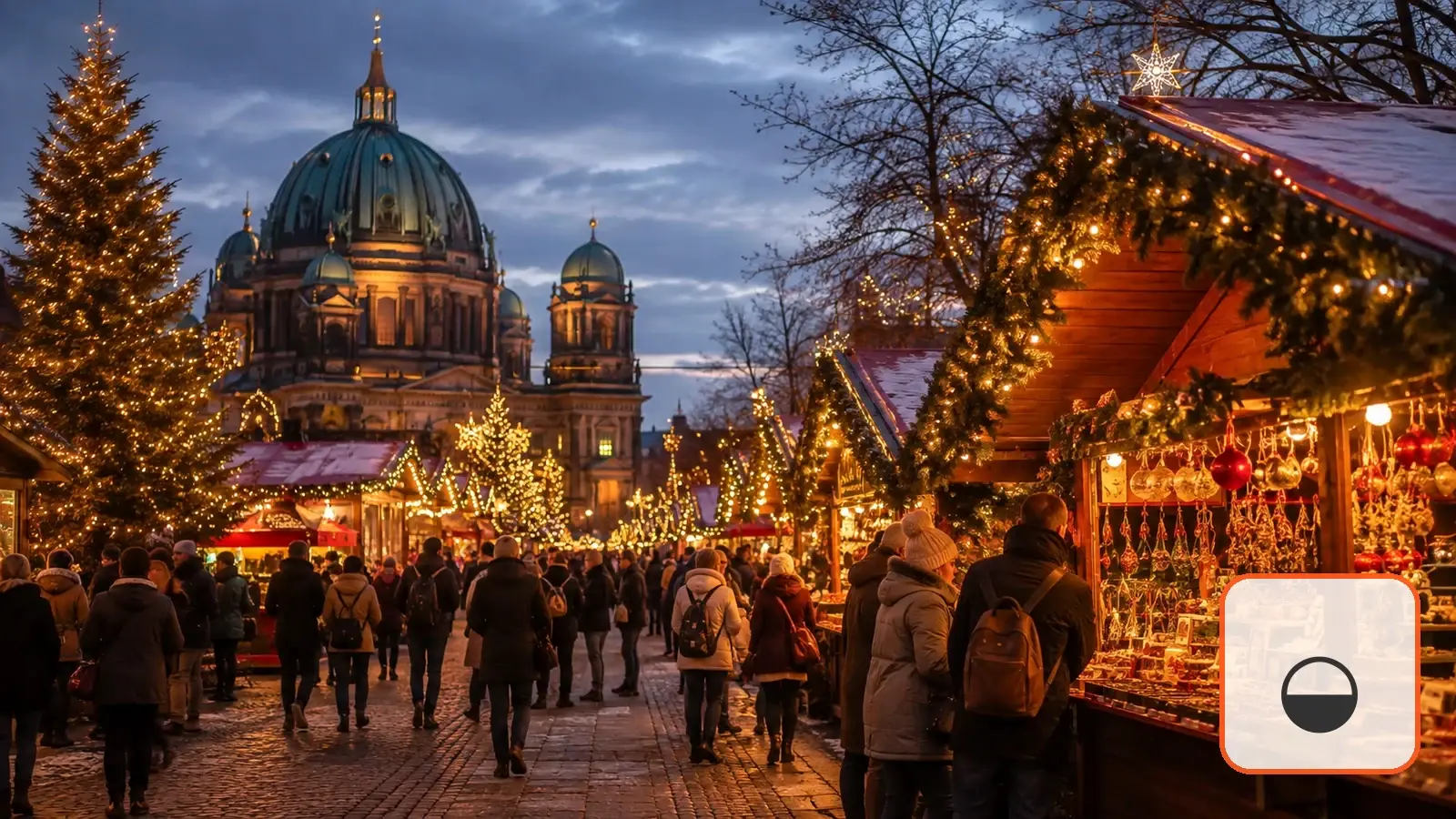 Illustrativ Berlinbild för artikeln Marknader i Berlin – loppmarknader, mat och bästa dagar.